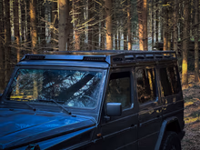 Roof rack front view